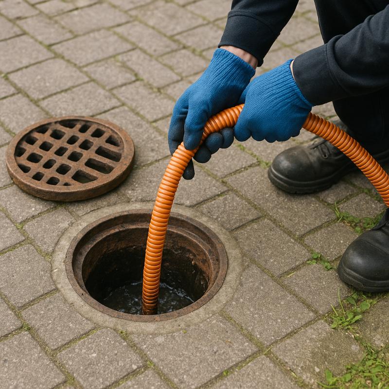 Sử dụng máy móc, thiết bị chuyên dụng giúp xử lý sâu các điểm nghẹt mà vẫn hạn chế đục phá công trình.